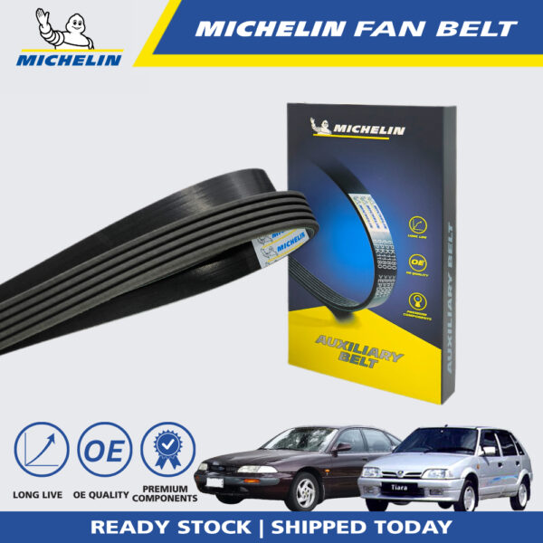 Second image of MICHELIN Proton Tiara 1.1, Ford Telstar TX5 A/C Fan Belt (5PK1010)