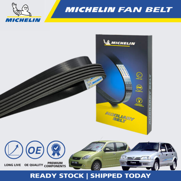 Second image of MICHELIN Proton Tiara 1.1, Naza Sutera Fan Belt (5PK1020)