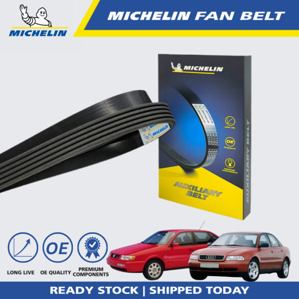Second image of MICHELIN Audi A4 1995-2001, A6 1.8 1997-2005, Volkswagen Passat 1996-2005 Fan Belt (5PK1300)