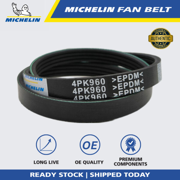 MICHELIN Alfa Romeo 155, Fiat Bravo 1.6, Hyundai Sonata 2.0, Sonata 1.8 A/C Fan Belt (4PK960)