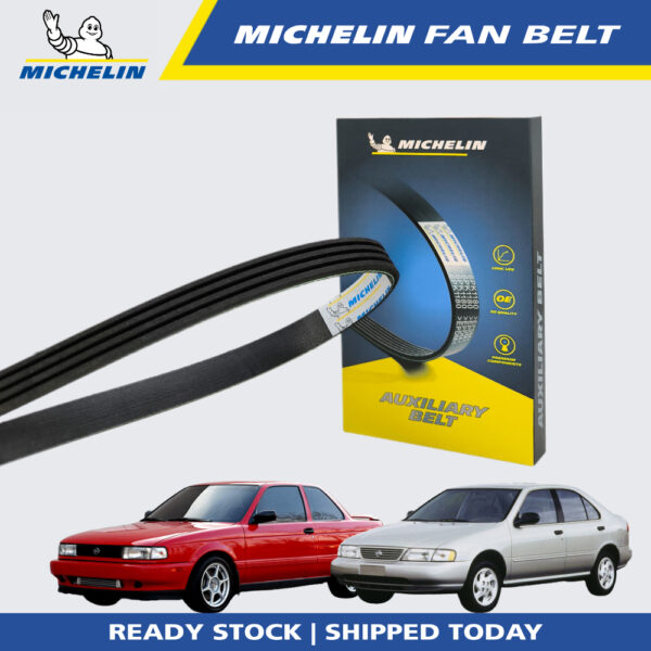 Second image of MICHELIN Nissan Sentra B13 16V 1.6, B14, Y10 Fan Belt (4PK805)