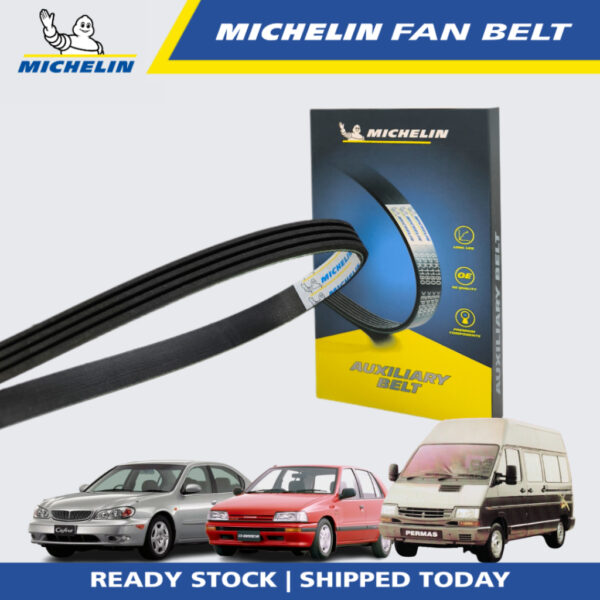 Second image of MICHELIN Nissan Cefiro A32 A33, Daihatsu Charade, Inokom Permas 2.8 Fan Belt (4PK775)
