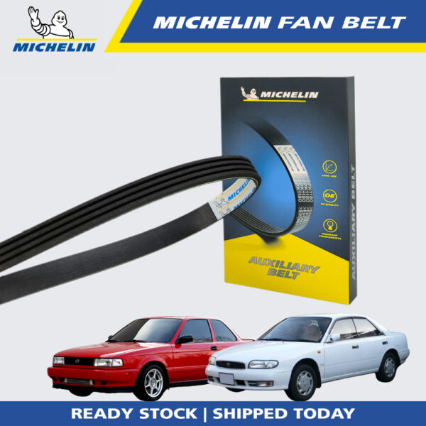 Second image of MICHELIN Nissan Bluebird U13, Sentra GN13 B13, Daihatsu Rocky, Toyota MR2, Corolla Fan Belt (4PK830)