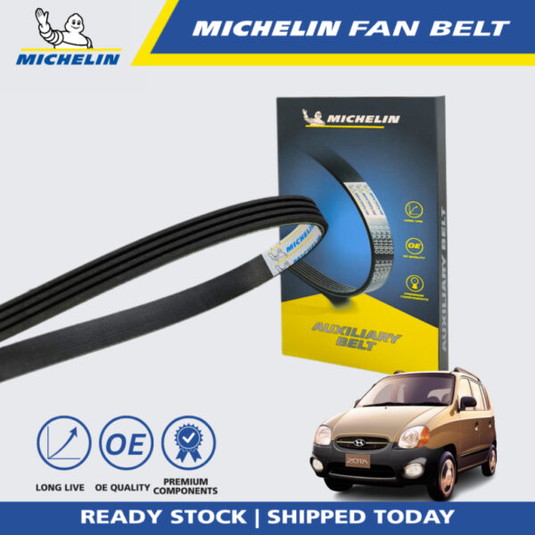 Second image of MICHELIN  Hyundai Atos 1.0 A/C Fan Belt (4PK765)