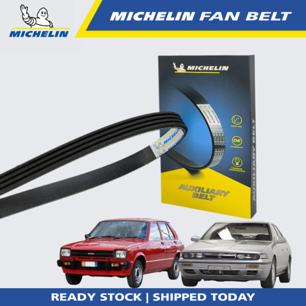 Second image of MICHELIN Nissan Cefiro, Sentra G13, Toyota Starlet, Hyundai Matrix, Elantra 1.8 Fan Belt (4PK860)