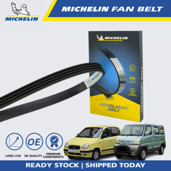 Second image of MICHELIN Proton Juara , Hyundai Atos 1.0 Fan Belt (4PK725)