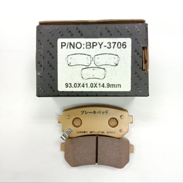 Second image of GBS Sonata 7 YF 2011' Forte 1.6 2.0 Tucson 2010 Inokom I30 Rear Luxury Brake Pad
