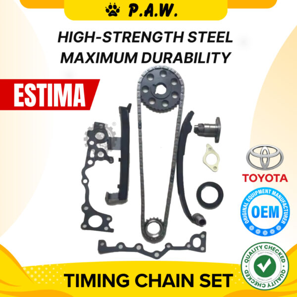 102S Toyota Estima TCR10 TCR11 2TZ Super Charger, 2TZFE Chain GloBelt Timing Chain Set