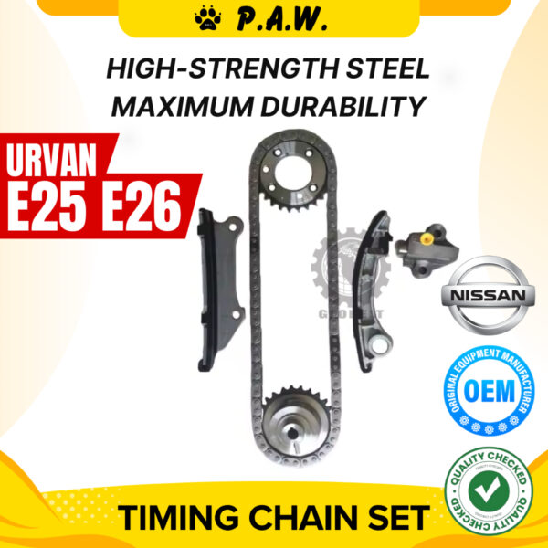 82S Nissan Urvan E25 E26, ZD30 Chain GloBelt Timing Chain Set