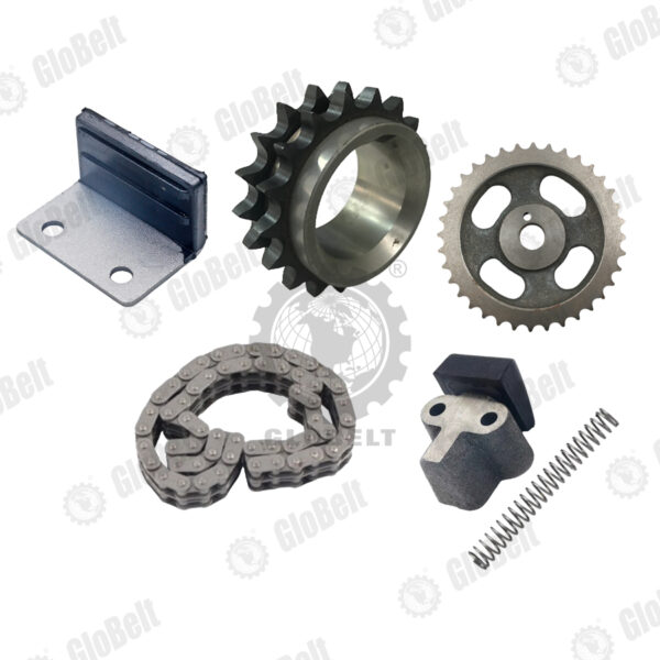 Second image of 56D KE20 KE30 KE70 DX; 3K 4K Toyota Unser (Double Layer) Chain (TY101/KA-07)GloBelt Timing Chain Set