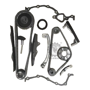 Second image of 102D/90S Mitsubishi Pajero Petrol 4G52B 4G54 L047 Chain (15/Set) (Full Set) GloBelt Timing Chain Set