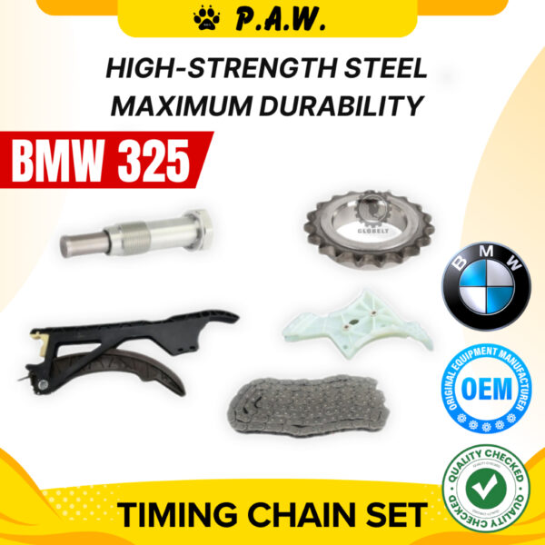 BMW 325I 2.5 2004-2011, N51 N52 Chain (5/Set) GloBelt Timing Chain Set