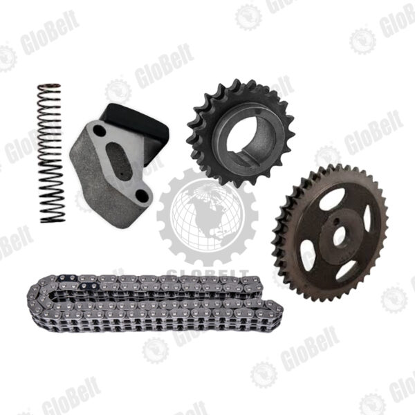 Second image of 54D Nissan C22 120Y C120 B210 B310 F10, A12A/A15 Chain (6/Set) (NS102/KB-05) GloBelt Timing Chain Set