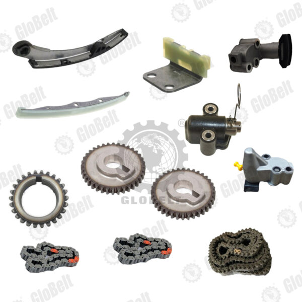 Second image of 196/66/66 Nissan Murano Z50 Z51 V6 Altima VQ35DE 2008-2014 Chain (Full Set) GloBelt Timing Chain Set