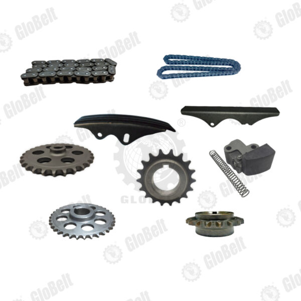 Second image of 90S/44S Mazda 808 E1400 (Single) Chain (9/Set) GloBelt Timing Chain Set