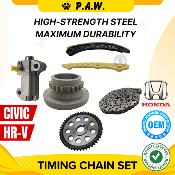 136L Honda Civic FD FD1 SNA HRV 1.8 2.0 R18A Chain (6/Set) GloBelt Timing Chain Set