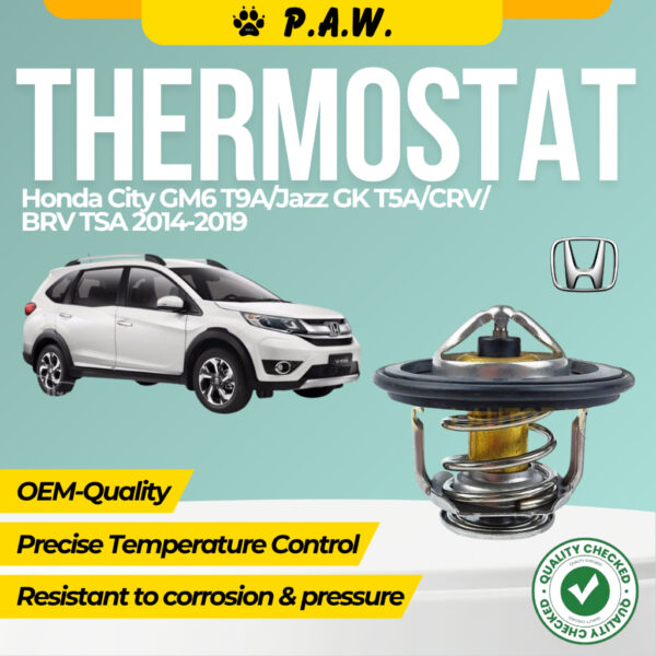 CITY GM6 T9A, JAZZ GK T5A, CRV BRV TSA 14-19' THERMOSTAT 78°C (ORING) *S*