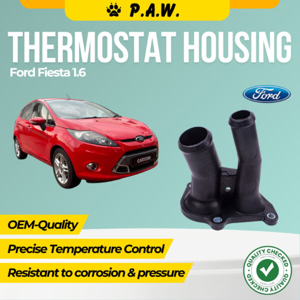 FORD FIESTA 1.6 THERMOSTAT HOUSING (2PIPE-PVC-TOP)