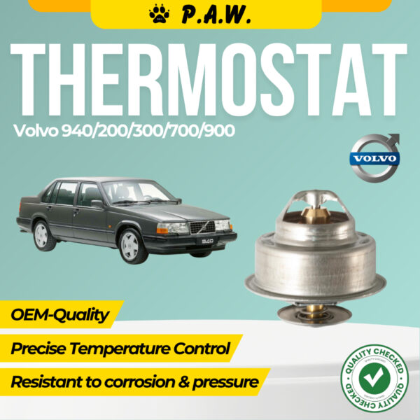 VOLVO 940 200 300 700 900 THERMOSTAT 88'C (ORING)