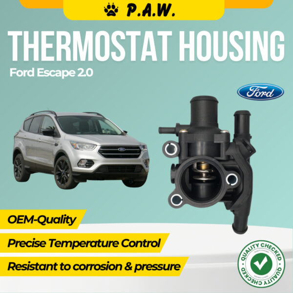 FORD ESCAPE 2.0 THERMOSTAT ASSY (PVC HOUSING + SENSOR)