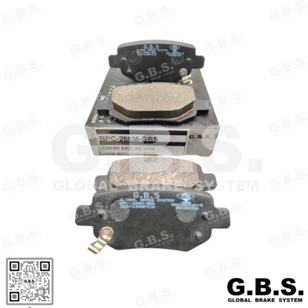 0714 Brake Pad (GBS) REAR - Chery Eastar 2.0/ 2.4 2009-