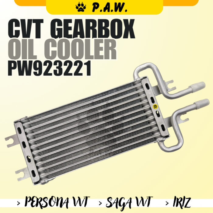 PW923221 PAW CVT Gearbox Oil Cooler - Proton Persona VVT 1.6, Saga VVT 1.3, Iriz 1.3/ 1.6