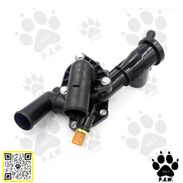 Second image of 25620-38025 PAW Thermostat Housing - Hyundai Sonata 5 2.0, Santa Fe (4 pin Sensor) (PVC-Lower)