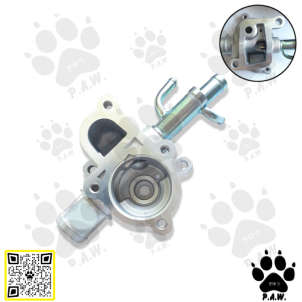 25620-26160 PAW Thermostat Housing - Hyundai Matrix 1.6 2001-2007, Getz 1.4/ 1.6 & Kia Rio 1.4 2008 (Aluminium) (Lower)