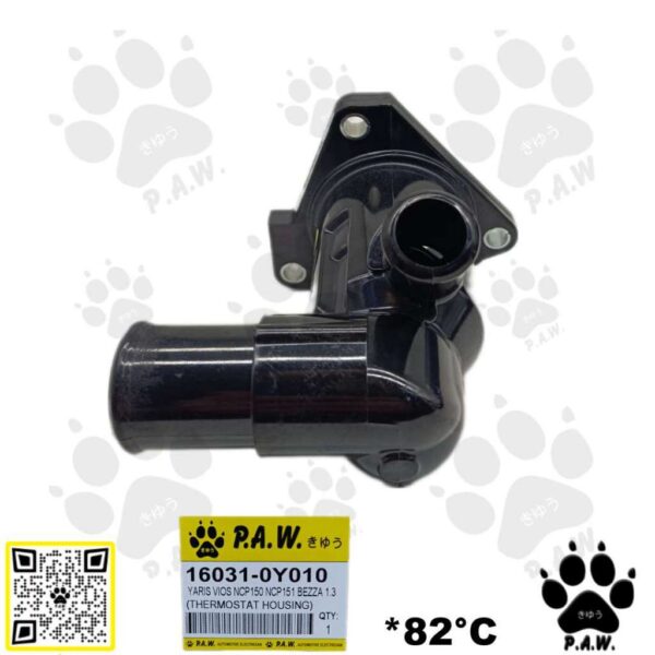 Second image of 16031-0Y010 PAW Thermostat Housing - Toyota Yaris, Vios NCP150 NCP151, Avanza F654 & Perodua Bezza 1.3, Myvi D20N