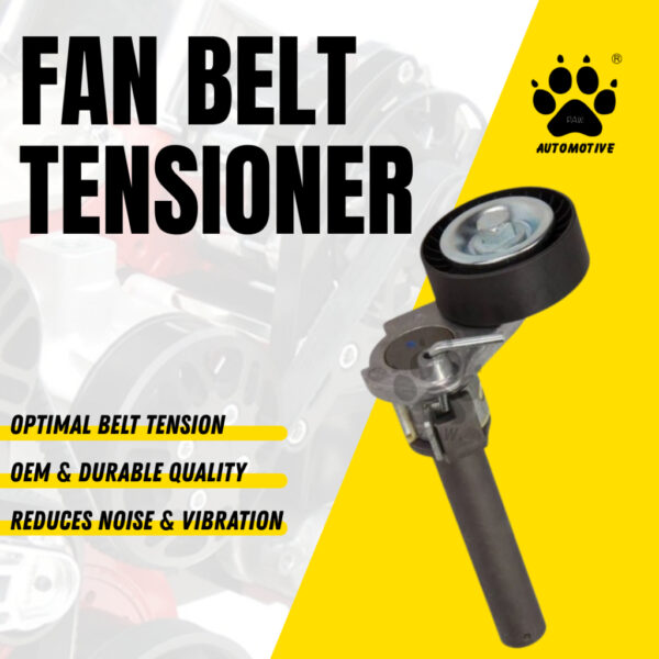 06J903133A GloBelt Fan Belt Tensioner - Volkswagen Passat L4 2.0 3.6 2008-2010, Golf, Jetta, Tiguan (BORE:17mm)