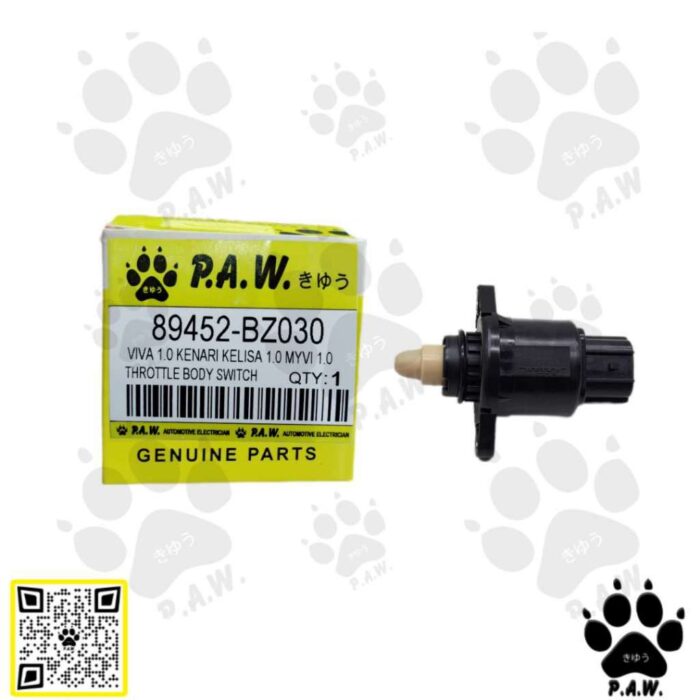 89690-BZ030 PAW Throttle Body Switch - Perodua Viva 1.0, Kenari, Kelisa 1.0, Myvi 1.0