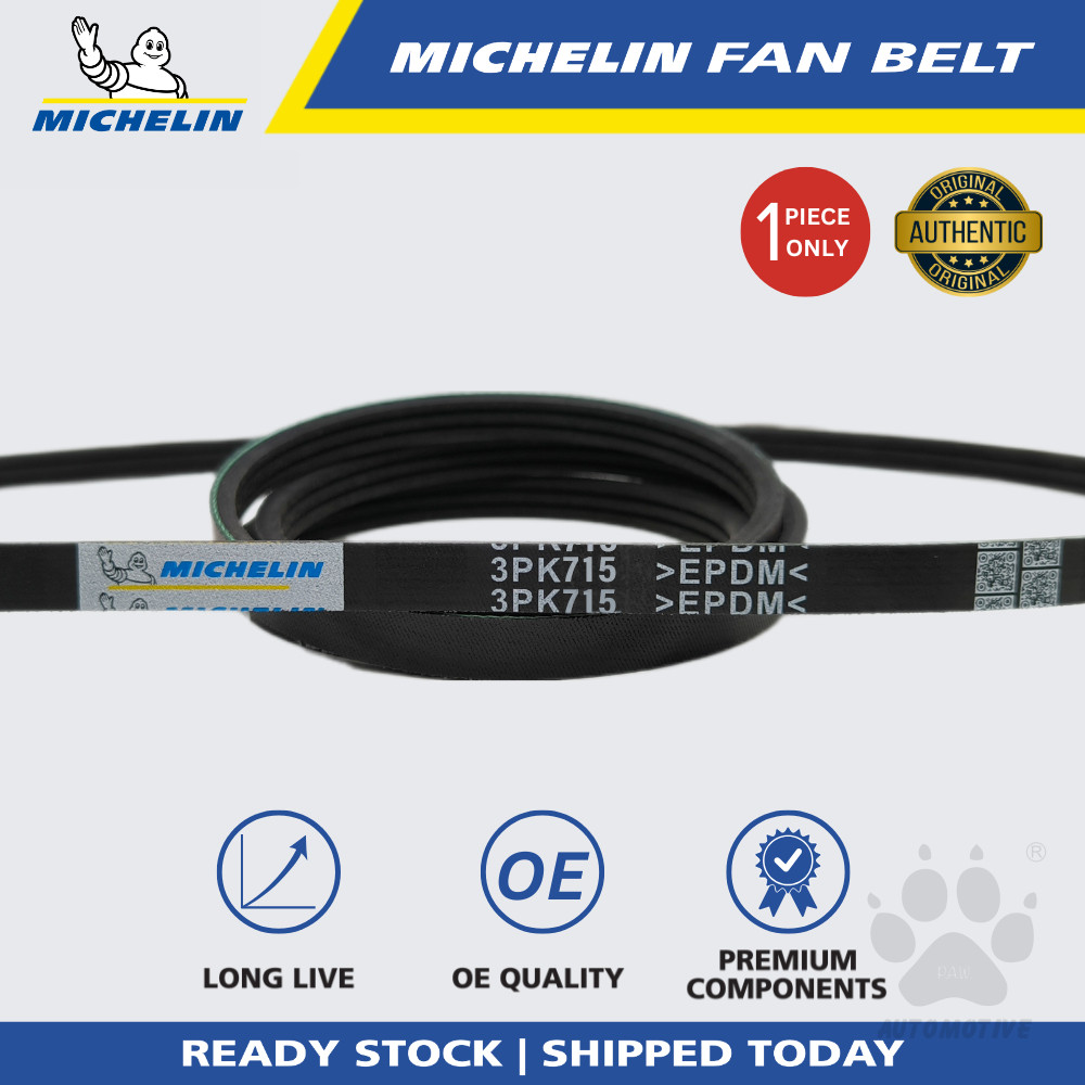 MICHELIN Honda City FA2 1.3, Civic SB3, Accord (Import) Fan Belt (3PK715)