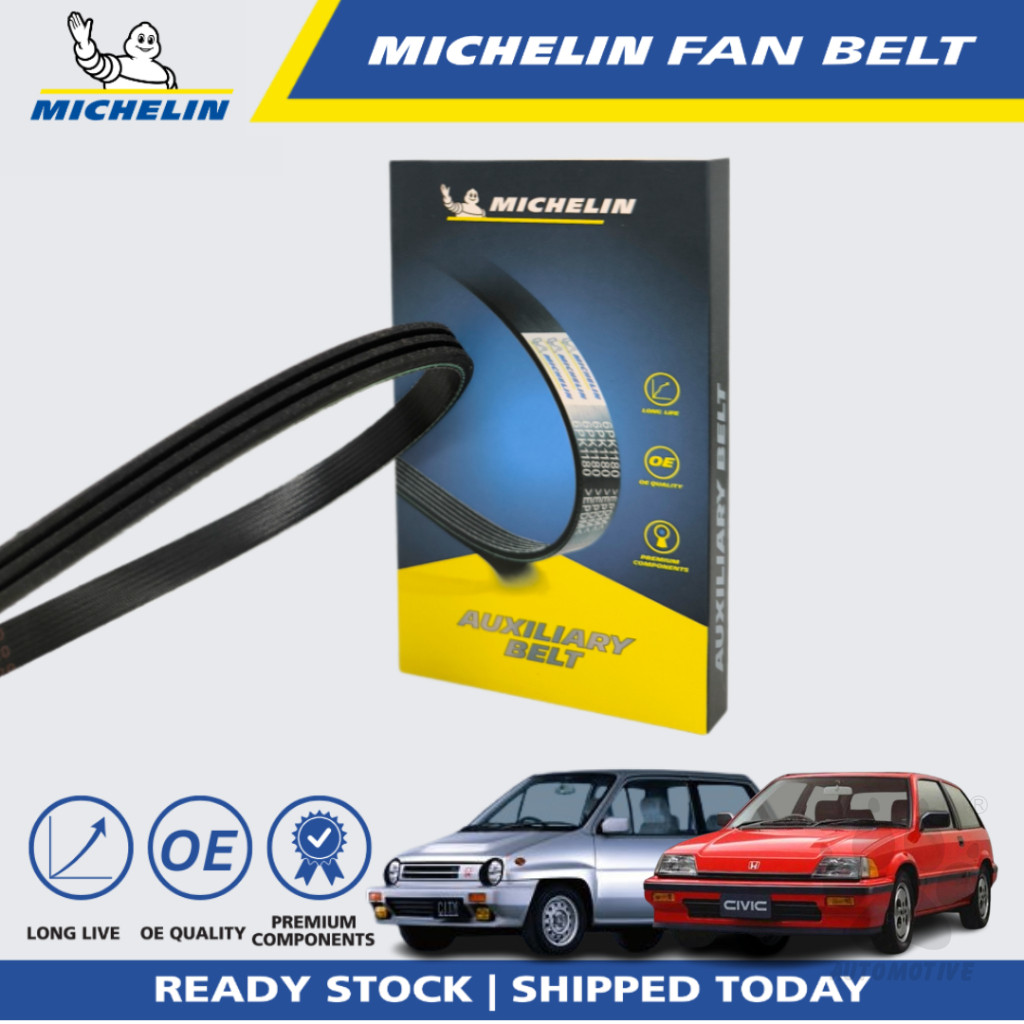 Second image of MICHELIN Honda City FA2 1.3, Civic SB3, Accord (Import) Fan Belt (3PK715)