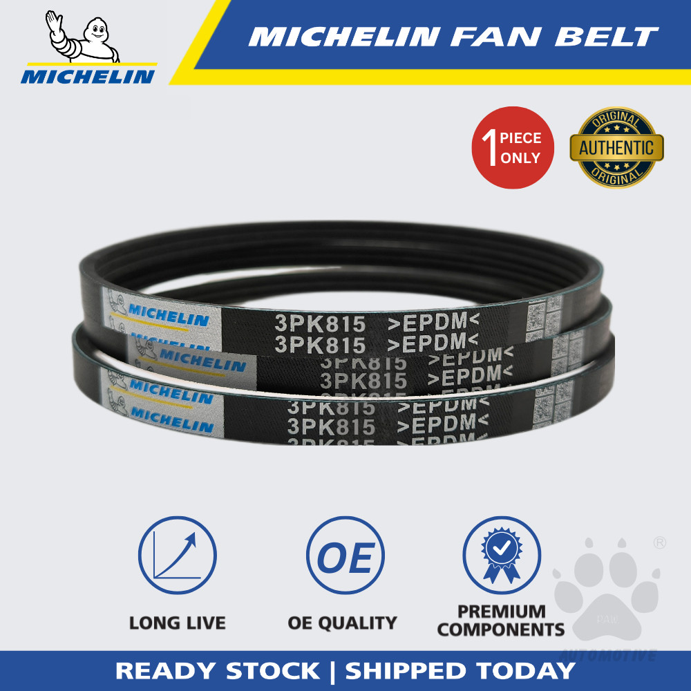MICHELIN Suzuki Swift SF310 1.3, Mazda CX5 2.5 Fan Belt (3PK815)