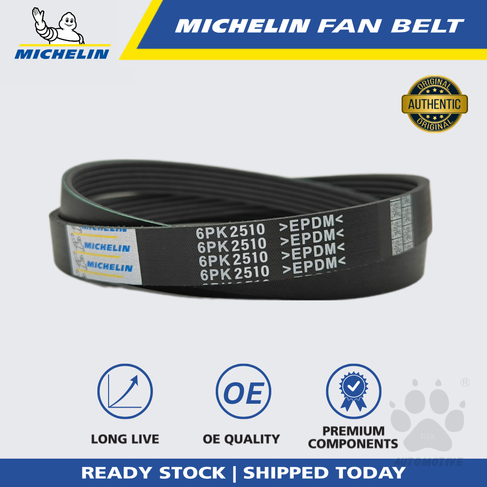 MICHELIN Kia Forte 2.0 Fan Belt (6PK2510)