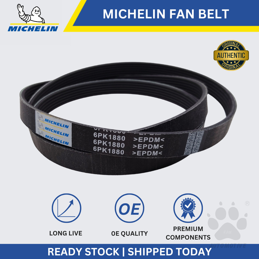 MICHELIN MITSUBISHI GRANDIS NA4W 2.4 SC Fan Belt (6PK1880)