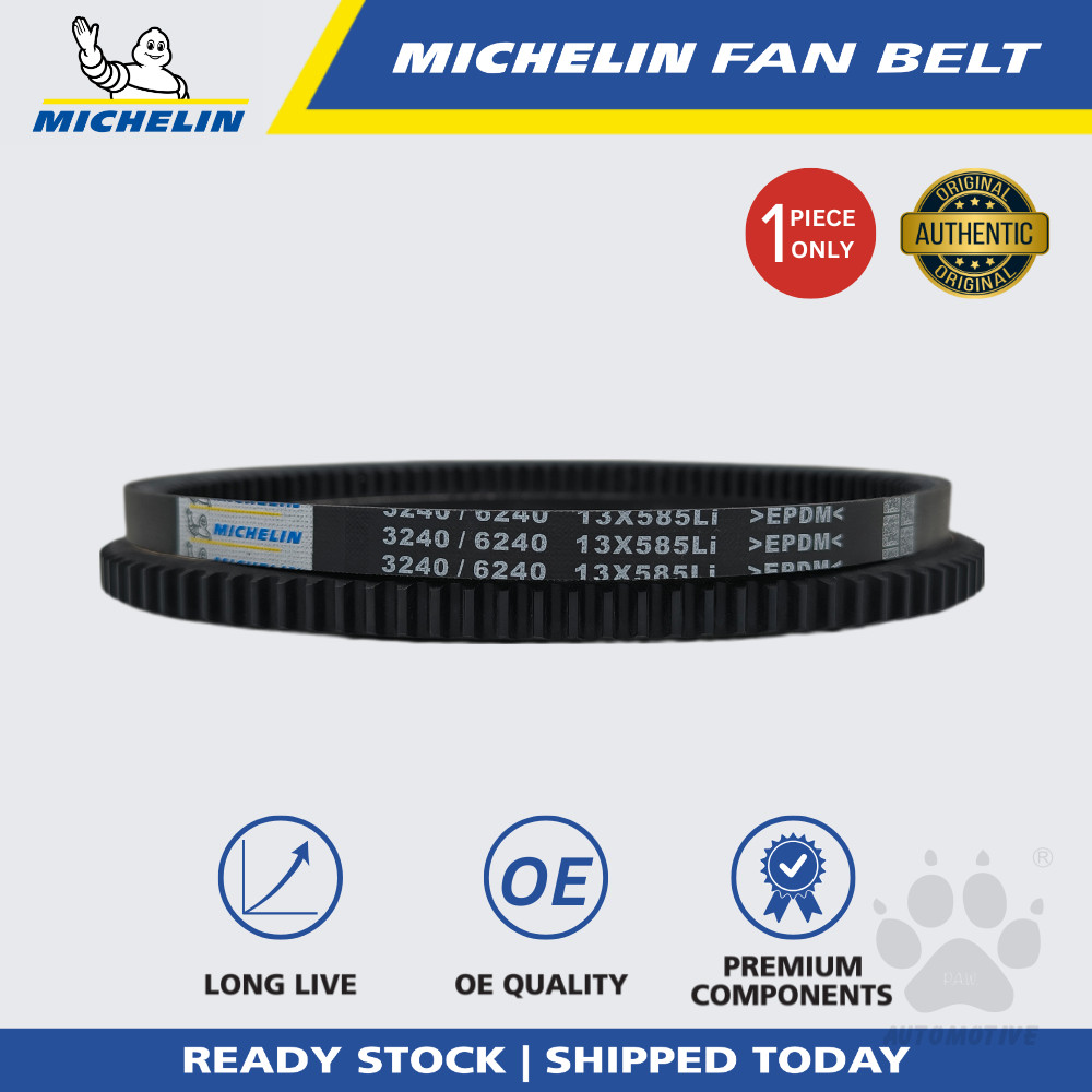 MICHELIN 3240 RPF V Fan Belt for Air Cond, Alternator, Power Steering