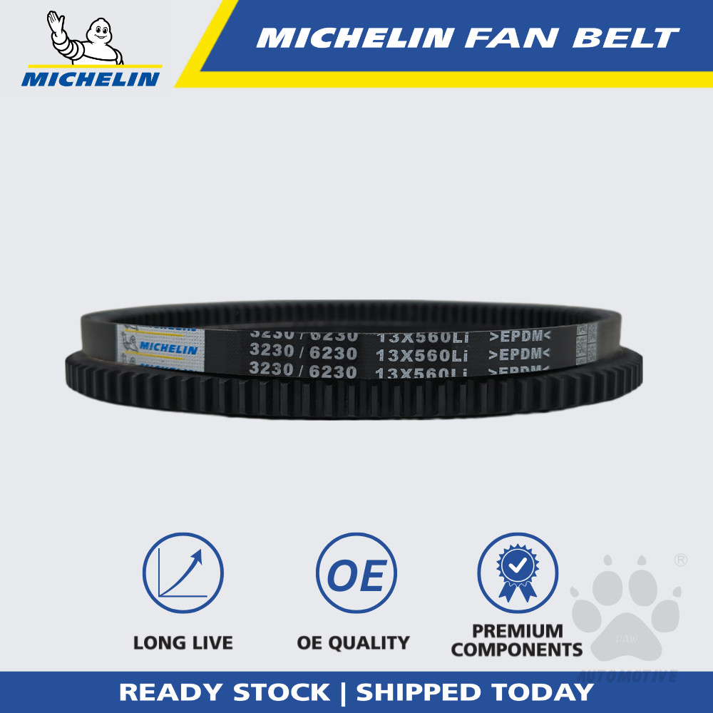 MICHELIN 3230 RPF V Fan Belt for Air Cond, Alternator, Power Steering