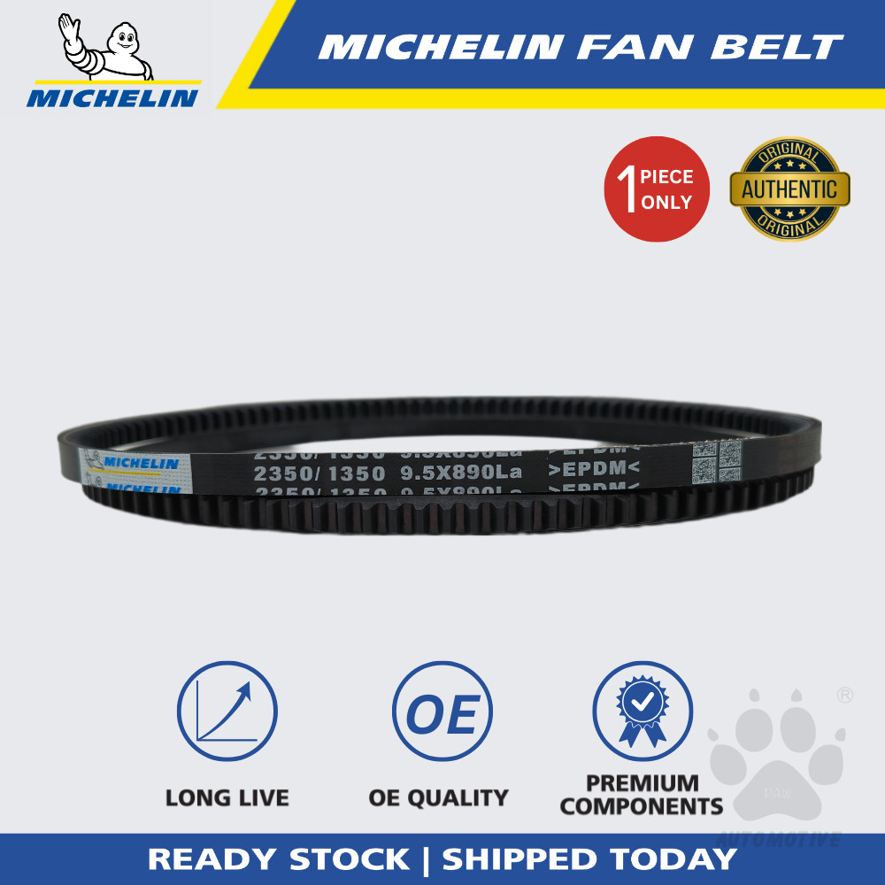 MICHELIN 2350 RPF V Fan Belt for Air Cond, Alternator, Power Steering