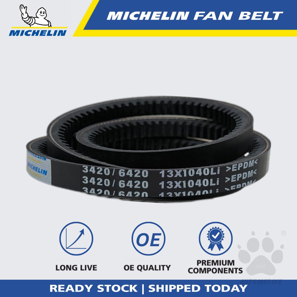 MICHELIN 3420 RPF V Fan Belt for Air Cond, Alternator, Power Steering