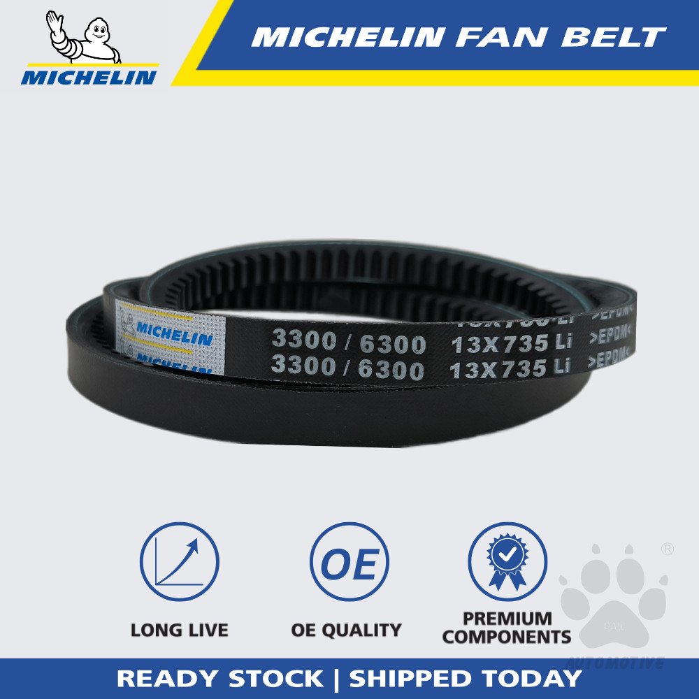 MICHELIN 3300 RPF V Fan Belt for Air Cond, Alternator, Power Steering