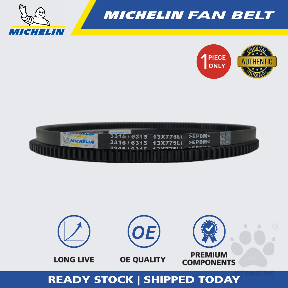 MICHELIN 3315 RPF V Fan Belt for Air Cond, Alternator, Power Steering