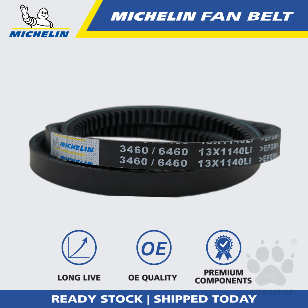 MICHELIN 3460 RPF V Fan Belt for Air Cond, Alternator, Power Steering