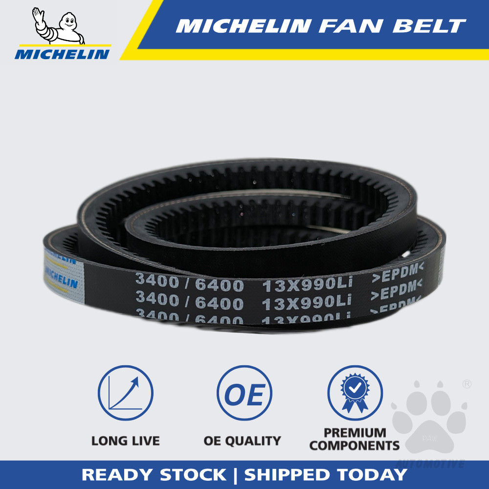 MICHELIN 3400 RPF V Fan Belt for Air Cond, Alternator, Power Steering