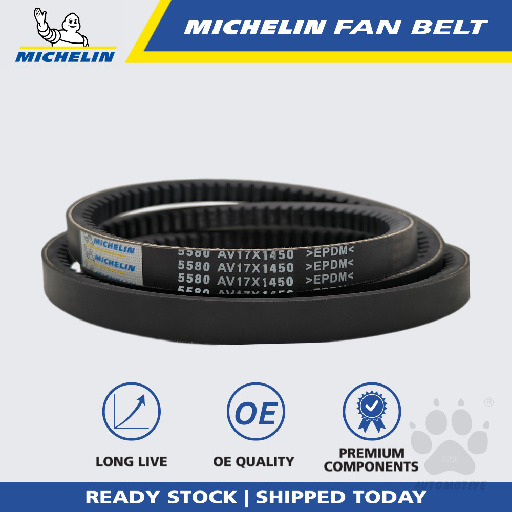 MICHELIN 5580 RPF V Fan Belt for Air Cond, Alternator, Power Steering