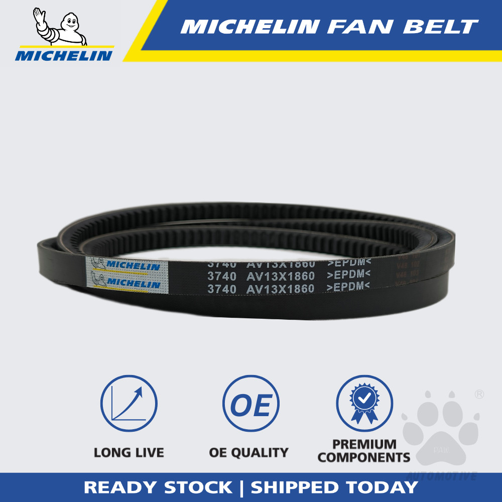 MICHELIN 3740 RPF V Fan Belt for Air Cond, Alternator, Power Steering