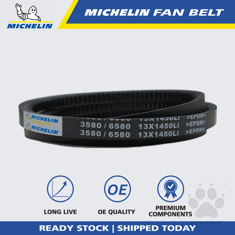 MICHELIN 3580 RPF V Fan Belt for Air Cond, Alternator, Power Steering