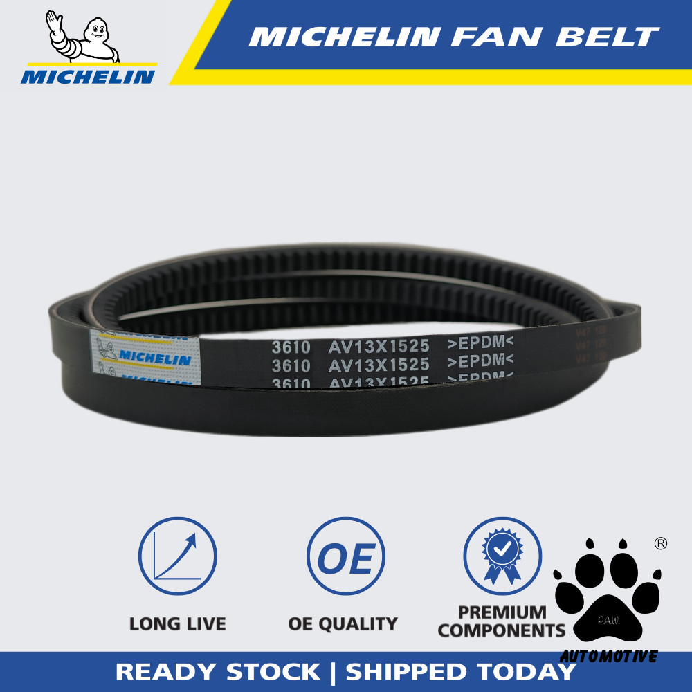 MICHELIN 3610 RPF V Fan Belt for Air Cond, Alternator, Power Steering