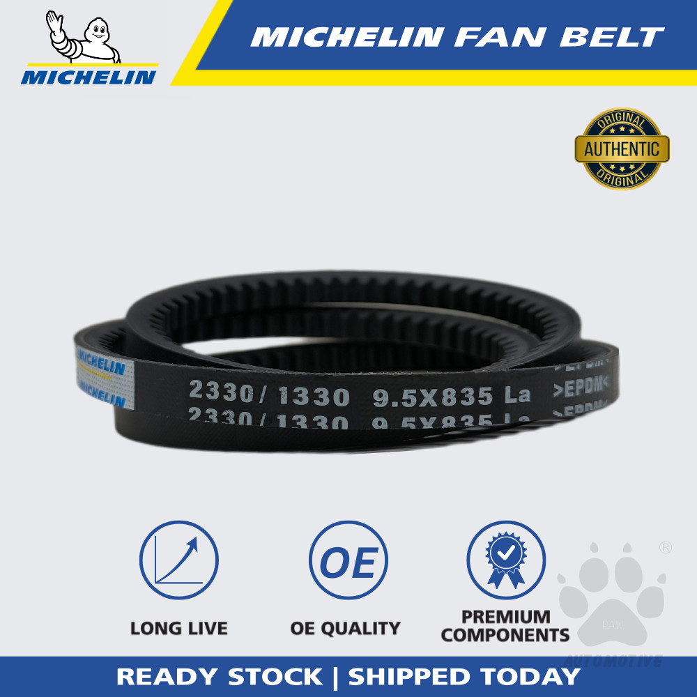 MICHELIN 2330 RPF V Fan Belt for Air Cond, Alternator, Power Steering
