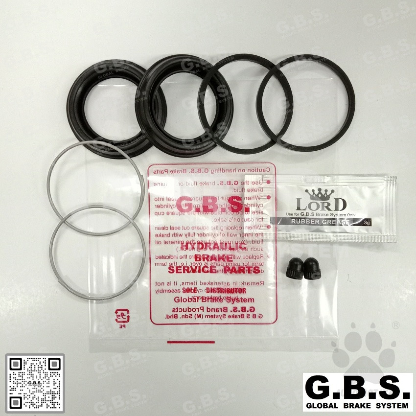 GBS Disc Brake Seal Kit For PERODUA KENARI KELISA (Front) (Half Set)